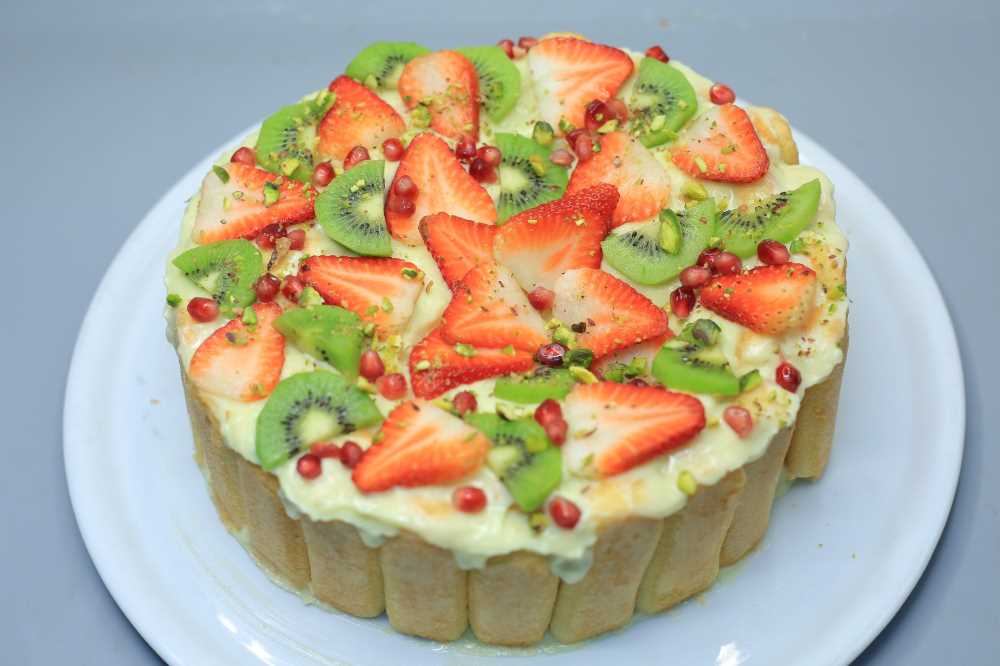 حلى البسكوت والكاسترد