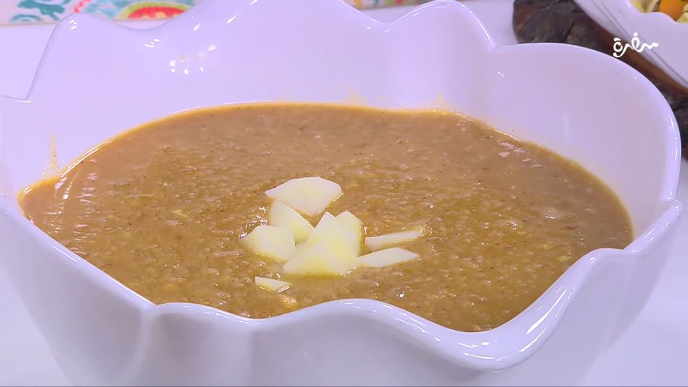 شوربة قرع وبطاطس