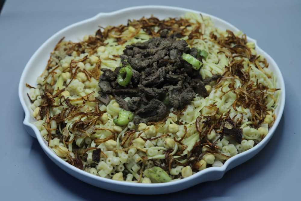 كشري بالكبدة