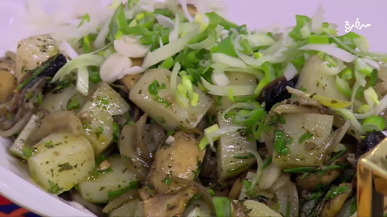 بطاطس بالمشروم