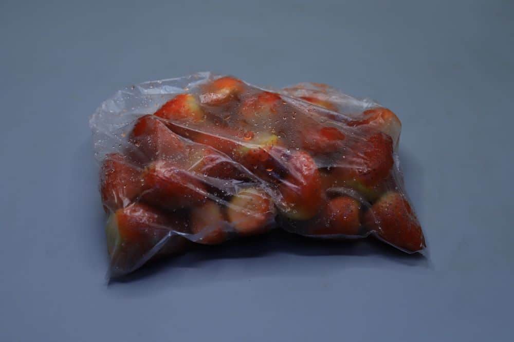 تخزين فراولة