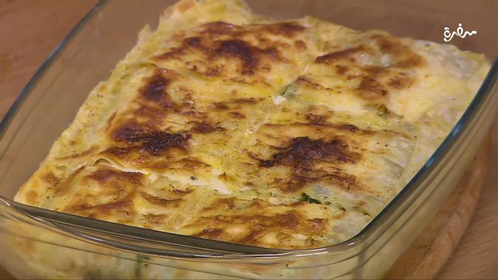 جلاش بالسبانخ والدجاج