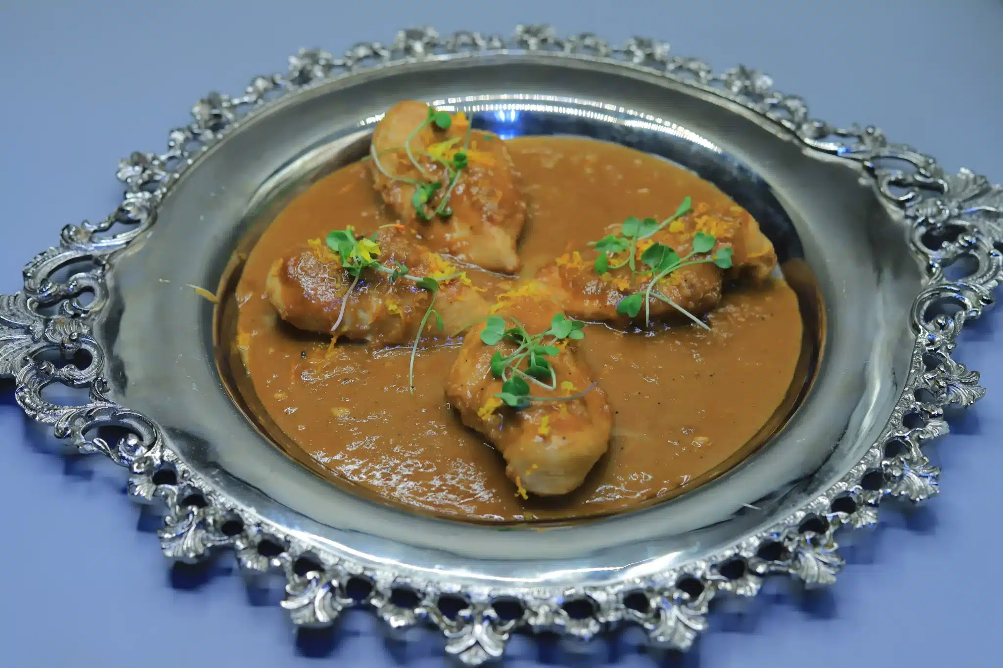 صدور دجاج بصوص البرتقال