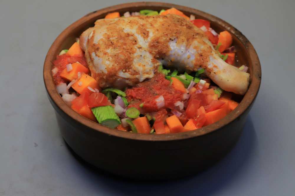 طاجن تورلي بالدجاج