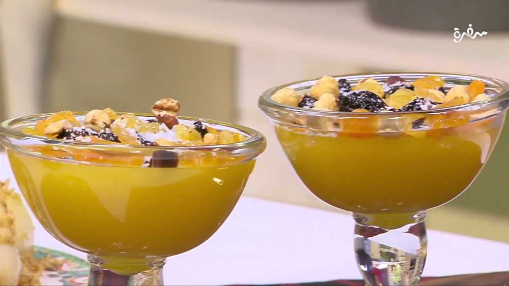 قمر الدين بالمكسرات