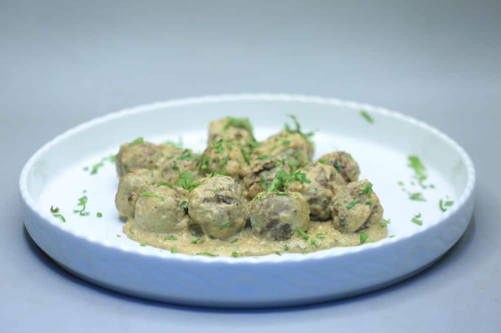 كفتة بالطحينة