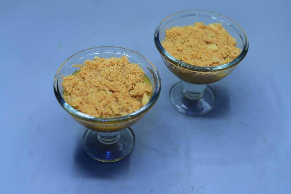 مهلبية قمر الدين بالكنافة