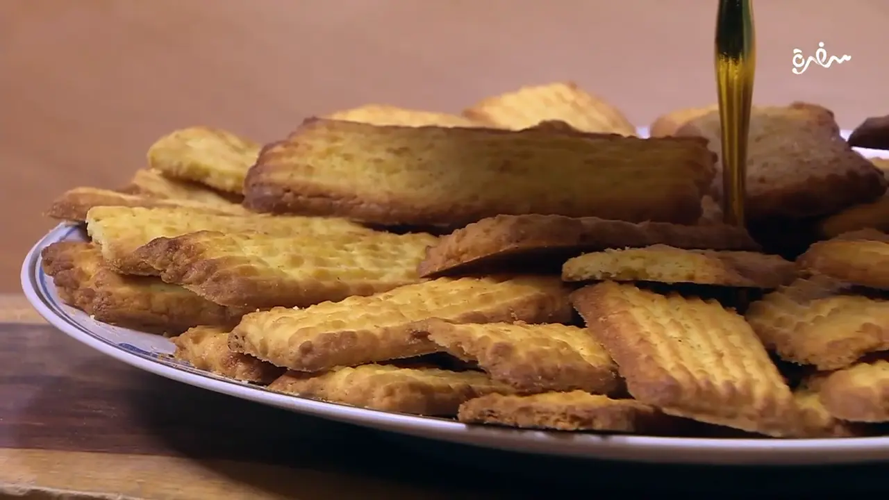 بسكوت بالبرتقال