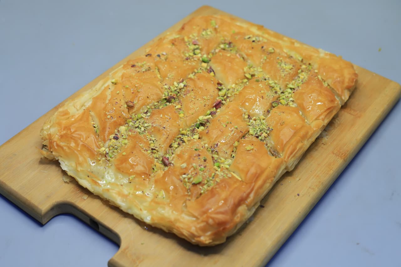 بقلاوة بالقشطة