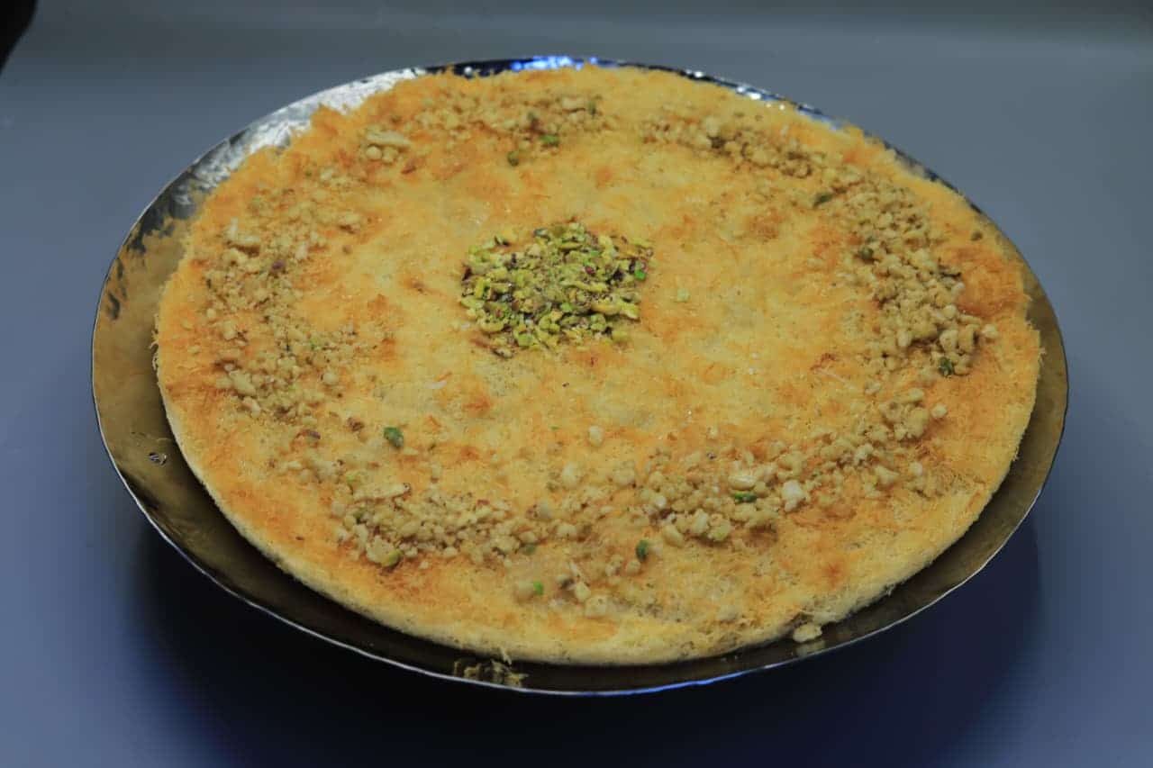 كنافة بالمكسرات