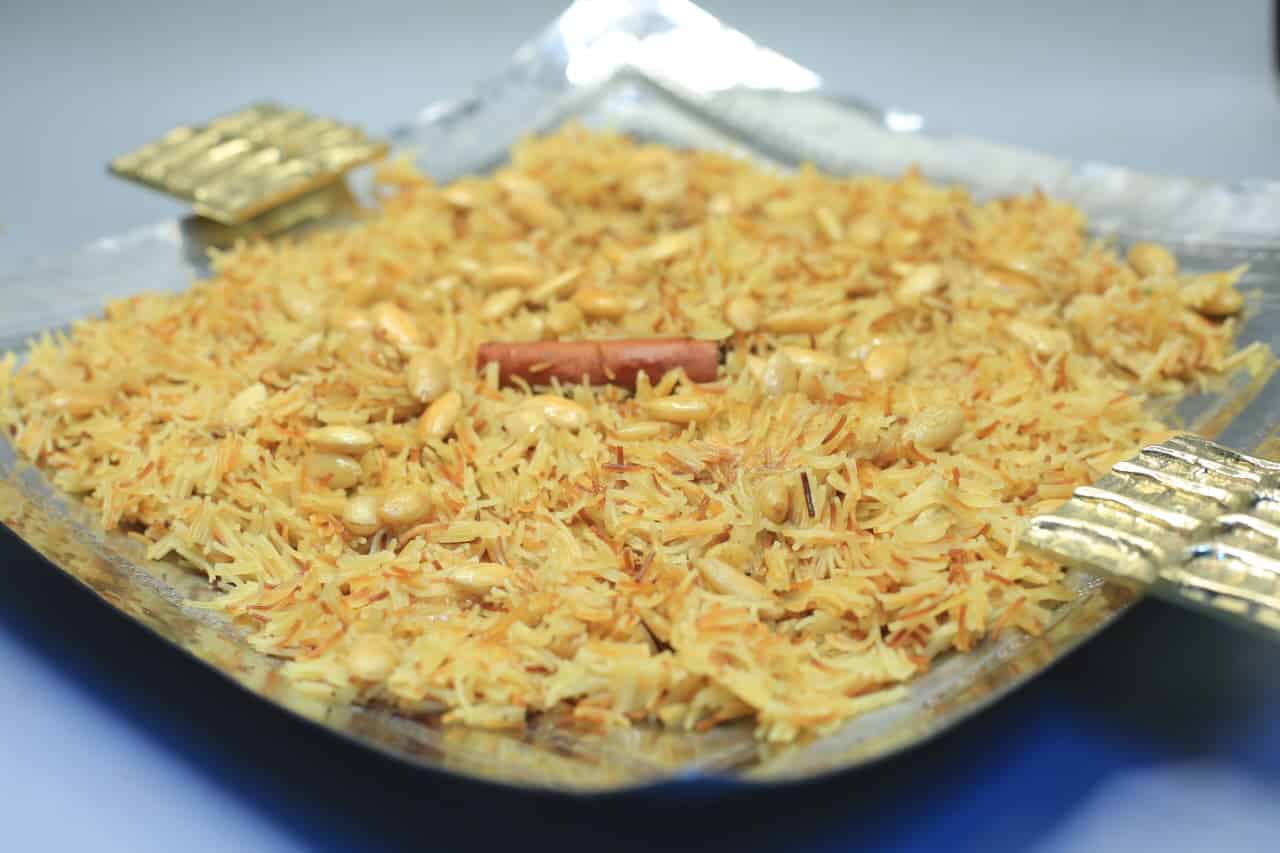 تحضير شعرية باللوز