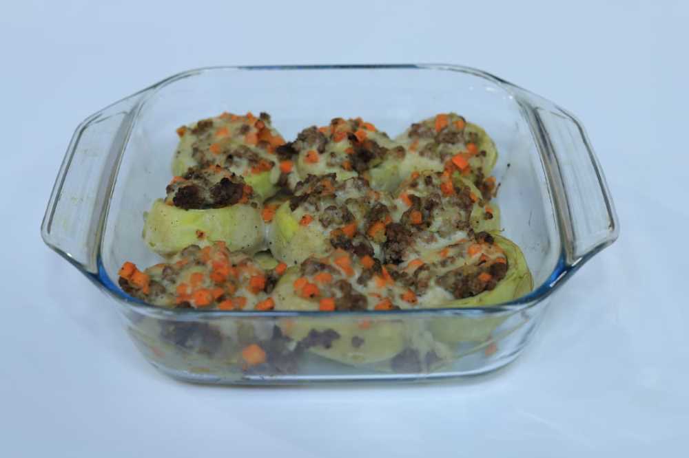 خرشوف باللحمة المفرومة بطريقة ساندرا