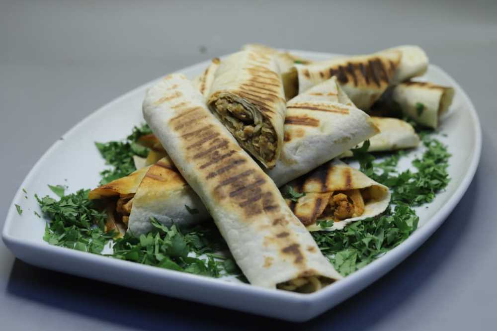 شاورما الدجاج بطريقة ساندرا