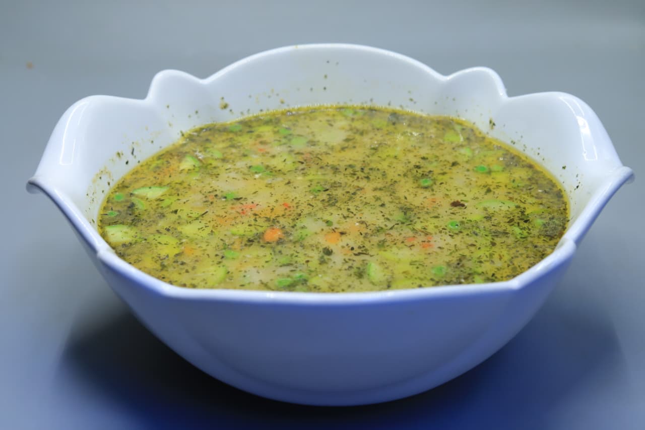 شوربة الخضار بالزبادي