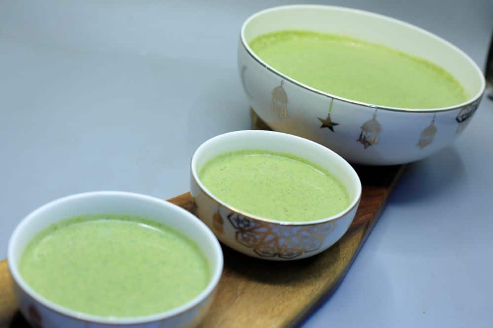 شوربة مشروم بالبروكلي والكريمة