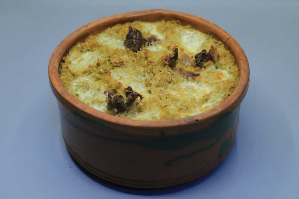 طاجن فريك معمر باللحمة بطريقة ساندرا