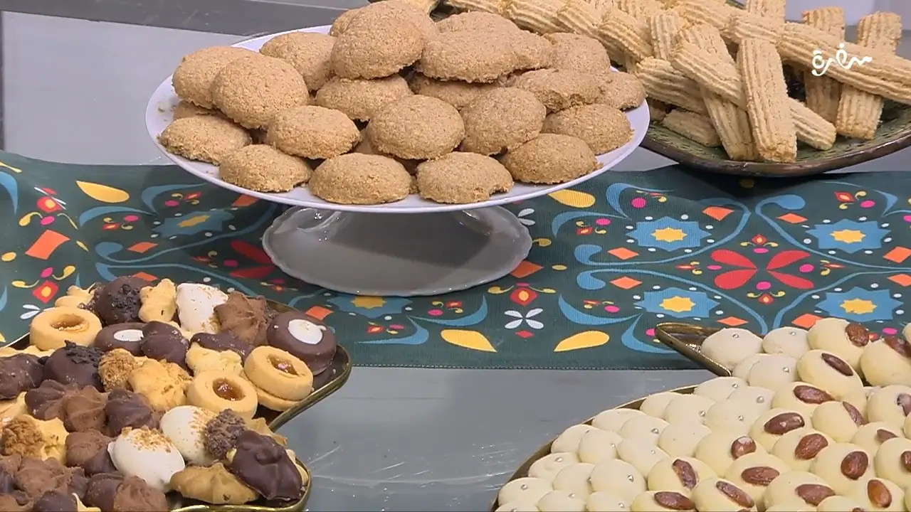 كحك بدقيق شوفان وستيفيا