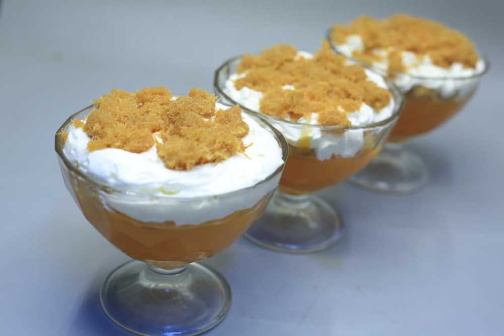 كنافة بقمر الدين