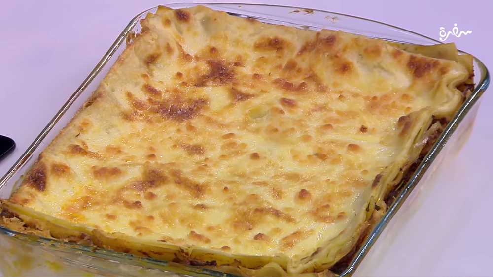 لازانيا نباتية بالمشروم