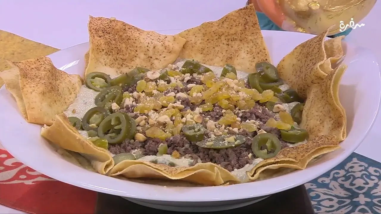 مقبلات الباذنجان باللحم