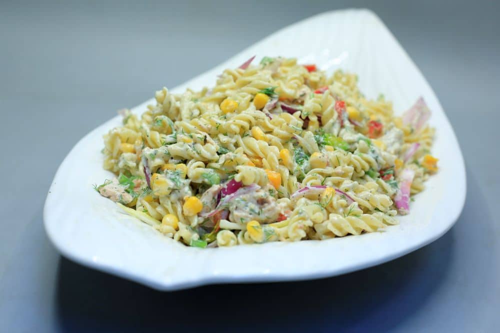 سلطة تونة بالمكرونة