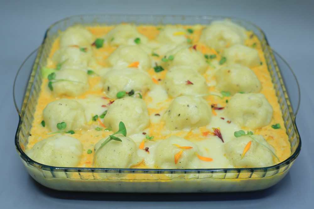 صينية الدجاج بكرات البطاطس