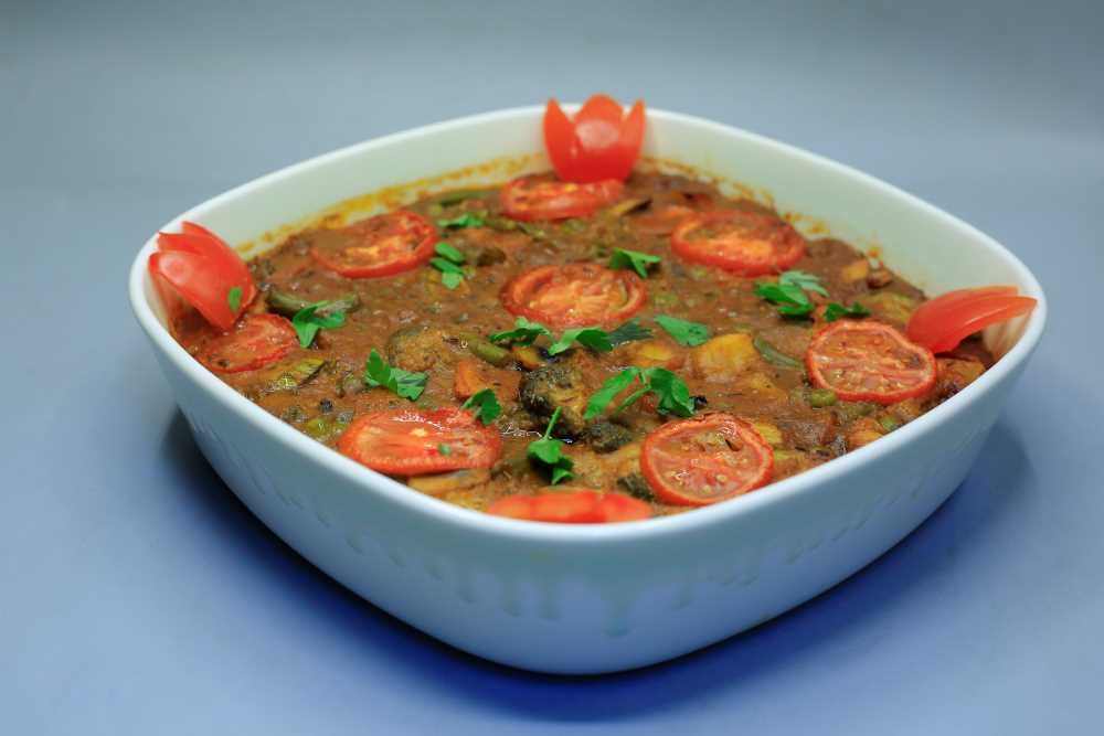 طاجن تورلي بالدجاج