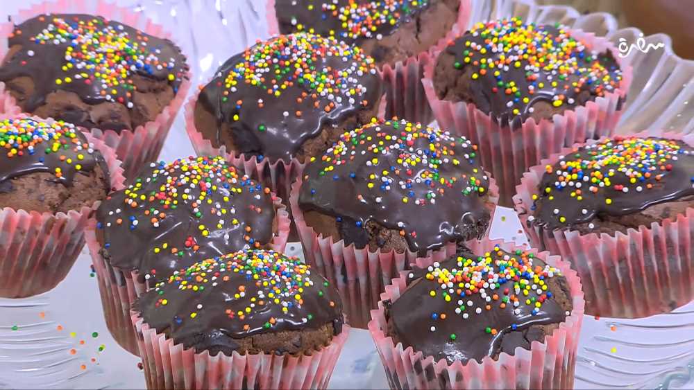 كب كيك شوكولاتة