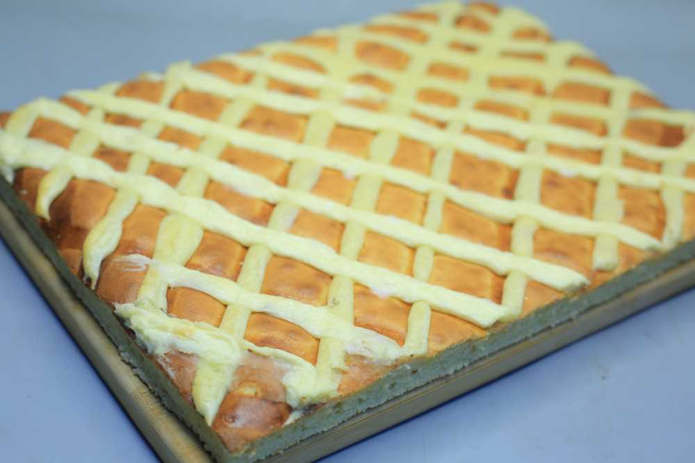 كيكة بالجبن الكريمي