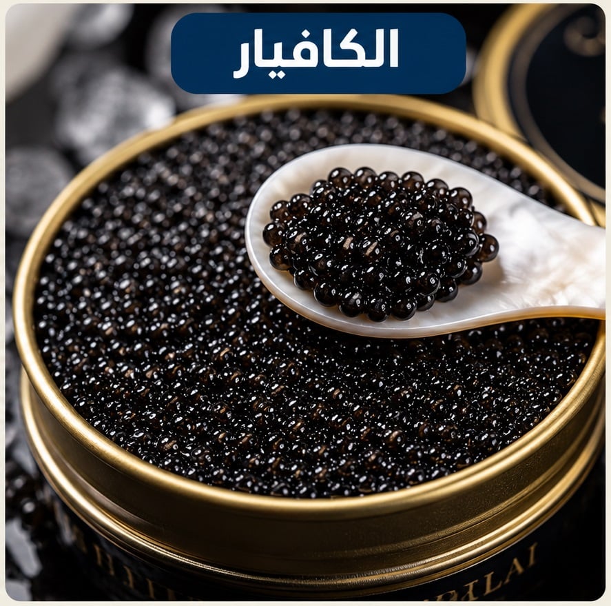 شكل الكافيار